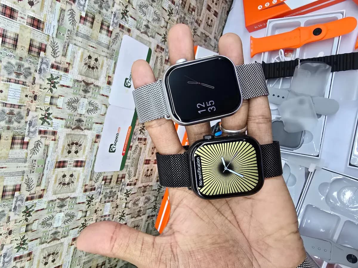 KW25 max with 5 premium strap (metal and fabric)