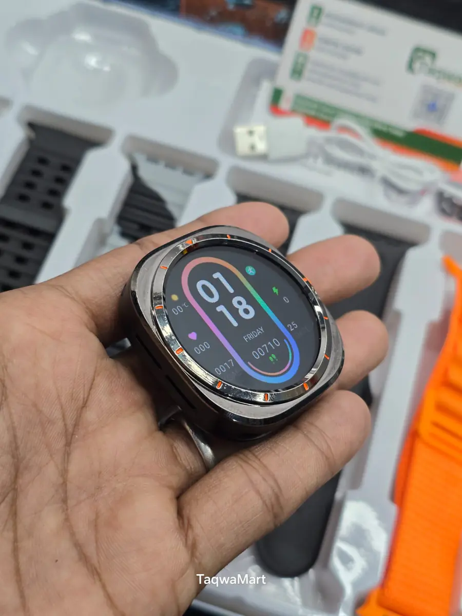 Laxasfit Watch Ultra 7 in 1 – নিউ মডেল, ইউনিক আউটলুক প্রিমিয়াম লুক - laxasfit-7-in-1-1.jpeg